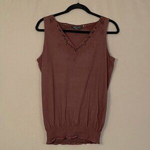 BCBGMAXAZRIA, Chocolate/Brown Top, Size S